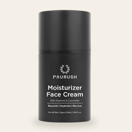 PAURUSH Moisturizer Face Cream — included in the Daily Duo set