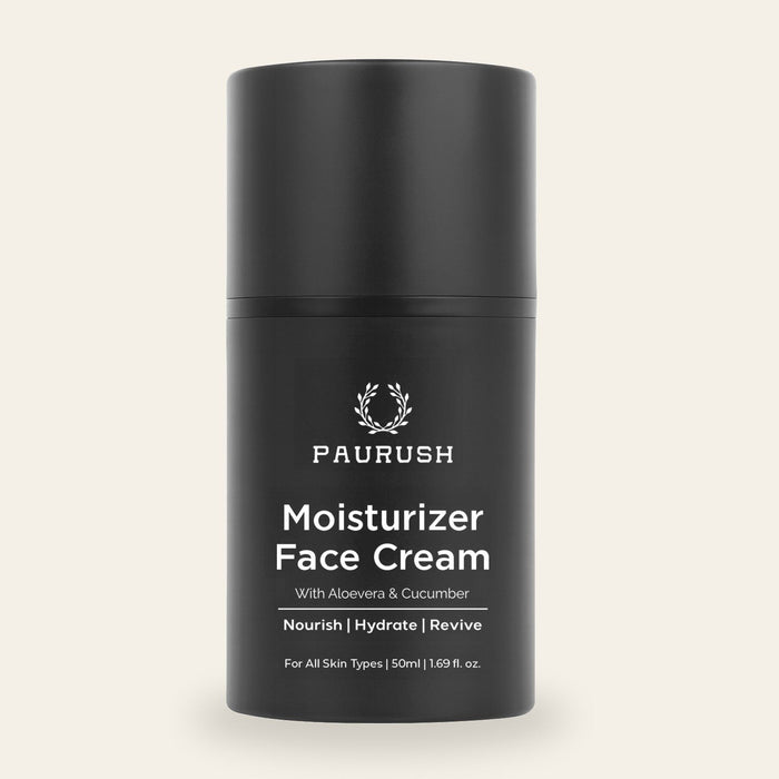 PAURUSH Moisturizer Face Cream — included in the Complete Routine set
