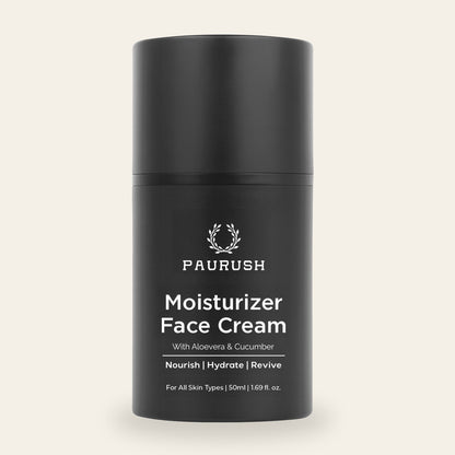 PAURUSH Moisturizer Face Cream — included in the Daily Duo set
