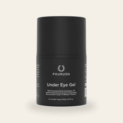 PAURUSH Under Eye Gel — included in the Complete Routine set