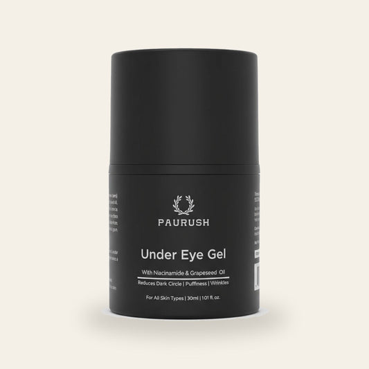 PAURUSH Under Eye Gel — included in the Complete Routine set