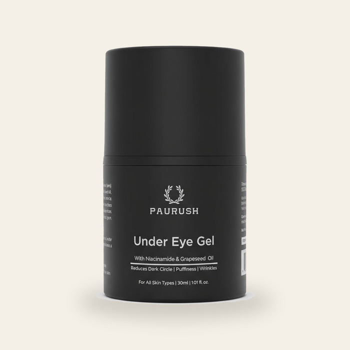 PAURUSH Under Eye Gel — included in the Complete Routine set