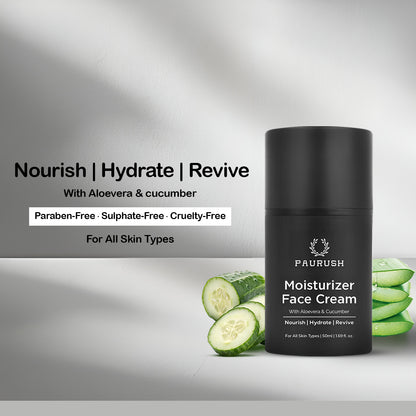 PAURUSH moisturizer face cream for men - product photo