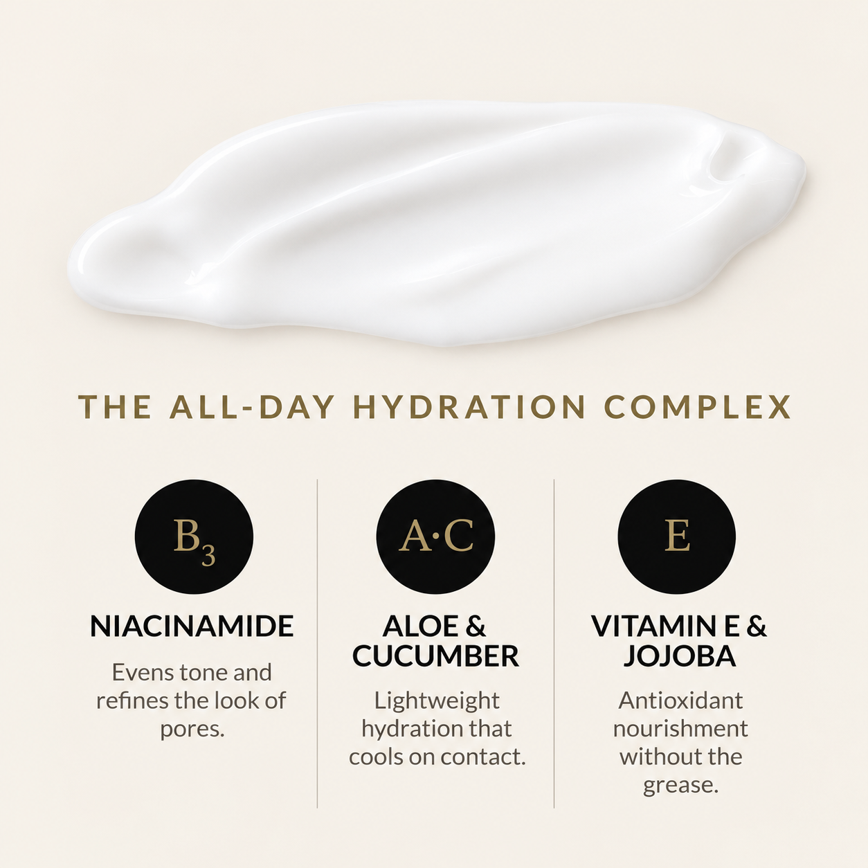 Face Moisturizer Cream with Aloe & Cucumber for Men